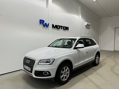 Audi Q5 2.0 Quattro Design Pano Drag D-värm El stol TV skärm