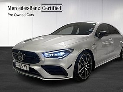 Mercedes-Benz AMG CLA 35 4MATIC AMG/Panorama/P-Värme/Moms