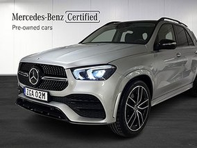 Mercedes-Benz GLE 350 de 4MATIC AMG/Dragkrok/Nightpackage/Moms