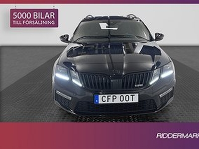 Skoda Octavia RS 2.0 245hk Premium Pano Värm Cockpit Drag