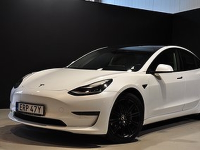 Tesla Model 3 Long Range 440hk Leasbar 1ägare Autopilot Drag