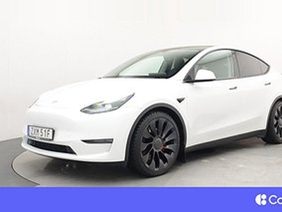 Tesla Model Y Performance AWD Uppgr. AP EAP Panorama V-hjul