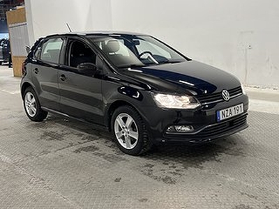 Volkswagen Polo 1.2 TSI 90hk Touchskärm Låg skatt Välservad