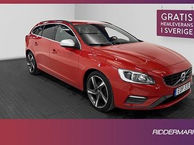 Volvo V60 D4 181hk R-Design VOC Värmare Skinn Drag