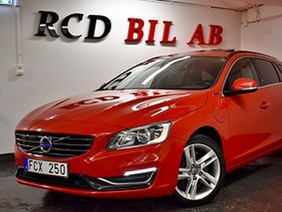 Volvo V60 D6 PLUG-IN HYBRID AWD SKINN TAKLUCKA GPS VOC 283HK