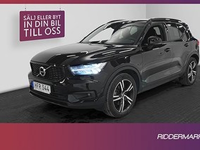 Volvo XC40 D4 AWD 190hk R-Design Värmare H/K Navi Drag VOC