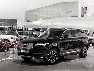 Volvo XC90 D5 AWD Inscription 7-sits 235hk / Sv.såld / Pano