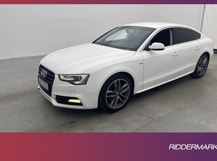 Audi A5 Sportback 1.8 TFSI 170hk S-Line Sensorer 0,58l/Mil