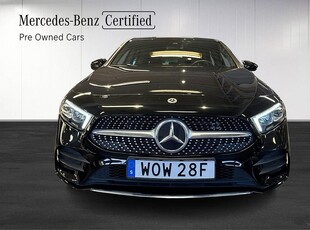 Mercedes-Benz A 250 e Moms/AMG/Panelbelysning/Widescreen