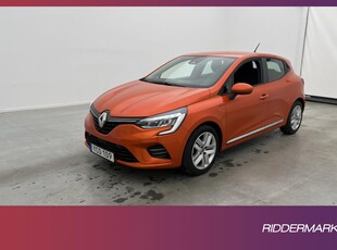 Renault Clio 1.0 TCe 100hk Zen Psensorer Farthållare