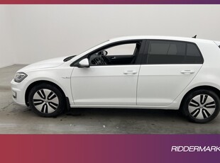 Volkswagen e-Golf 136hk Navi Sensorer CarPlay Adaptiv-Fart