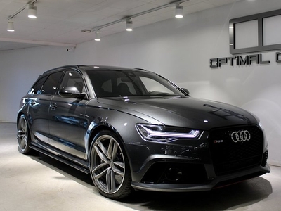 Audi RS64.0TFSi Q Dynamic B&O Ceramic Pano Fullutr 2016, Personbil