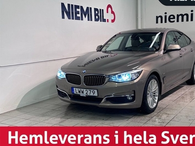 BMW 320d xDrive Gran Turismo Luxury SoV-hjul Bkam MoK-värme 2016, Halvkombi