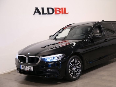 BMW 520Connected Business Edt Aut Drag Läder Pano HK 2020, Kombi