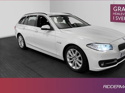 BMW 520d xDrive M-ratt Rattvärme Skinn Sensorer 2017, Kombi