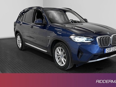 BMW X3xDrive30e M-ratt Kamera HiFi Rattvärm Skinn Drag 2022, SUV