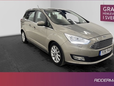 Ford C-MaxGrand TDCi Titanium Sensorer 6-sits 2018, Minibuss