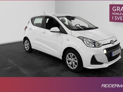 Hyundai i101.0 Blue Comfort Rattvärme Välserv 0,4L Mil 2017, Halvkombi