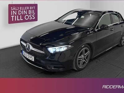 Mercedes A200Benz A 200 AMG Burmester Wide Kamera Navi 2019, Halvkombi