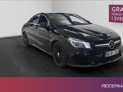 Mercedes CLA45 AMGBenz CLA 45 4M AMG Pano H K Skalstolar Kamera 2014, Sportkupé