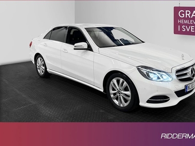 Mercedes E250Benz E 250 Avantgarde Pano H-skinn Välservad 2013, Sedan