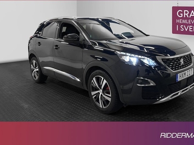 Peugeot 3008THP GT-Line Kamera Drag Välserv 0,48l mil 2018, SUV