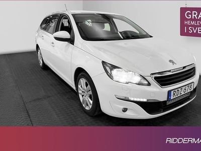 Peugeot 308SW 1.6 Active Värmare LED-ramp 0,35l mil 2016, Halvkombi