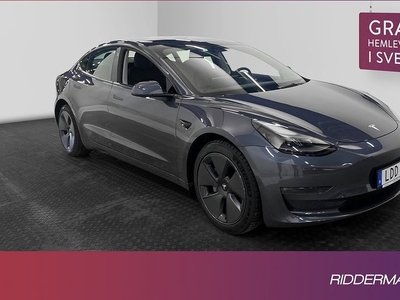 Tesla Model 3Long Range AWD Autopilot Sv.Såld 2022, Halvkombi