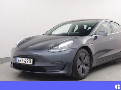 Tesla Model 3Long Range AWD Full FSD AP Pano Drag V-hjul 2020, Halvkombi