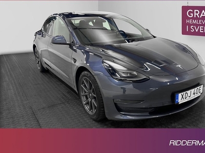 Tesla Model 3Long Range AWD Pano Kamera Autopilot 2021, Halvkombi