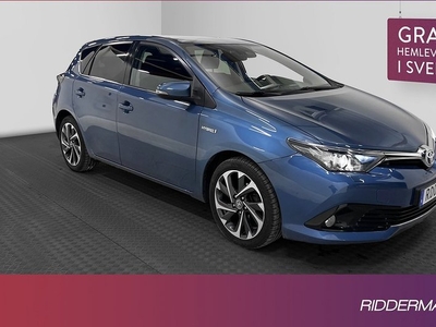 Toyota AurisHybrid e-CVT Comfort Kamera 0,35l mil 2016, Halvkombi