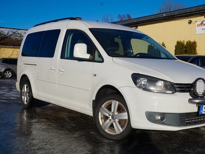 Volkswagen CaddyMaxi Kombi 1.6 TDI Aut 7-Sits drag värmare 2011, Minibuss