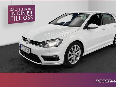 Volkswagen Golf1.4 TSI R-Line P-Sensorer 2017, Halvkombi