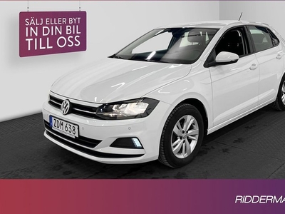 Volkswagen PoloTSI Standard Plus Sensorer Välservad 2018, Halvkombi