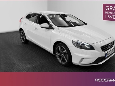 Volvo V40D3 R-Design VOC Sensorer Halvskinn Välservad 2016, Kombi