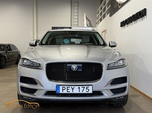 Jaguar F-Pace AWD Automatisk, 300hk. B-kam. M-värm.Rattvärme PDC.