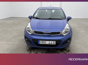 Kia Rio 1.2 CVVT 84hk Motorvärmare Rattvärme En-Brukare