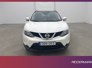 Nissan Qashqai 115hk Tekna M&K-Värm Pano 360° Navi Halvskinn