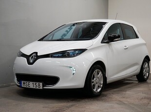 Renault Zoe R210 22 kWh 88 hk Friköpt Värmare Kamera Fullservad