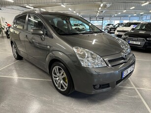 Toyota Corolla Verso 1.8 VVT-i 7-sits Nyservad P-Sensorer