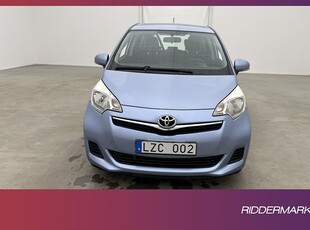 Toyota Verso-S 1.33 99hk Kamera M&K-Värm 1-brukare Automat