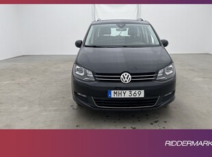 Volkswagen Sharan 2.0 TDI 150hk D-Värm 7-Sits Pano B-Kamera