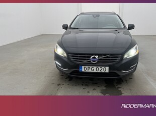 Volvo V60 Bi-Fuel 213hk Summum VOC Värm Skinn Sensorer Drag