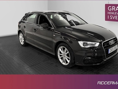 Audi A3Sportback TDI Q S-Line -Sound 0,45l mil 2016, Halvkombi