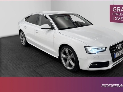 Audi A5Quattro Sportback TDI S-Line Värm Drag Välserv 2016, Sportkupé