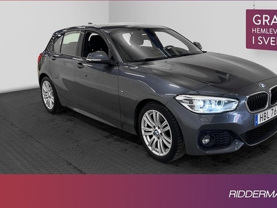 BMW 116d hk M Sport HiFi Rattvärme Välservad 0,36l mil 2016, Halvkombi