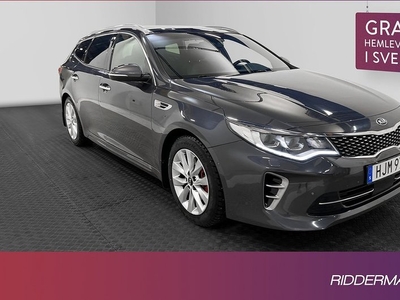 Kia OptimaSport Wagon GT Pano H K Kamera Navi Skinn 2017, Personbil