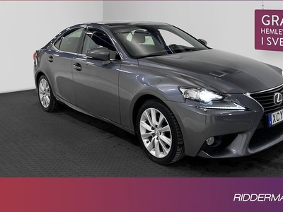 Lexus IS300h Executive Halvskinn Välservad 0,42l mil 2013, Sedan