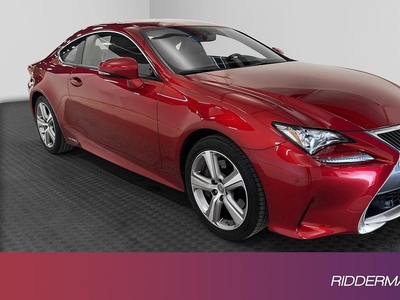 Lexus RC300h Comfort Skinn Kamera Elstolar En-brukare 2016, Sportkupé