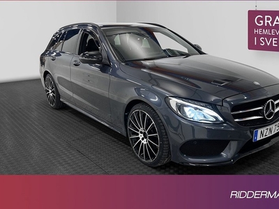 Mercedes C220Benz C 220 T d AMG Night Navi Sensorer Drag 2016, Kombi